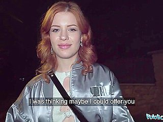 Ginger Haired Babe Squirts All Over My Cock