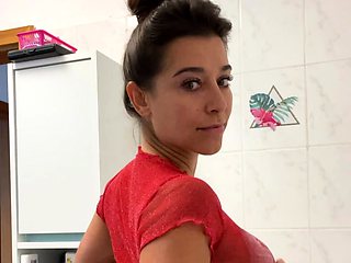 Leann amateur beautiful brunette with big boobs