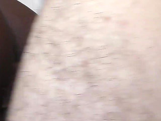 Petite ebony maid fucked and creampied in the kitchen