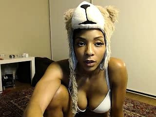 Hot Black Maid Does Some Webcam Black and Ebony