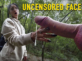 Dick Flash in Park (uncensored) a Stranger Caught Me Jerking off and Helped Me Cum