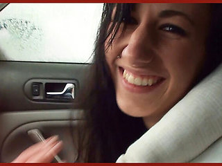 Czech Amateur Couple Terra Sweet & Syren Demer Public Sex - Blowjob & Creampie in Prague City