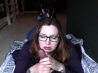 Stepmom handjob pov