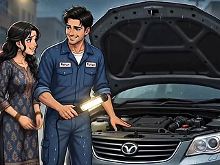 Raat Mein Car Kharab - Mechanic Ne Married Woman Ki Help Ki ( AI generated )