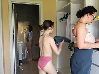 Behind The Scenes With Two Porn Queens Taking Two Big Cocks - No Script DP Orgy