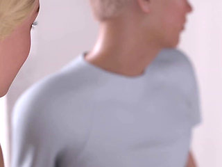 Awam MILF Amber in Her Desire - S2 - Chapter 4 - Sucking Two Cocks Beside Her Husband