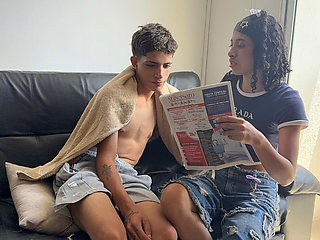 I Take Advantage of the Fact That My Little Stepsister Is a Nerd to Teach Her New Things and Experience Sexual Pleasure.