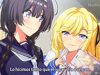 The innocent girl who was tricked by the slut also started to trick him herself.