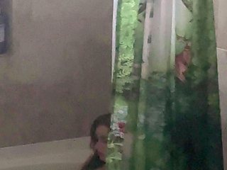 Amateur striptease and Solo masturbation