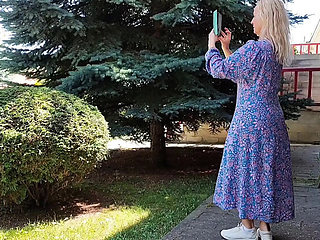 Blonde Mature German Wife Foot Worship & Hot Sex in 4K