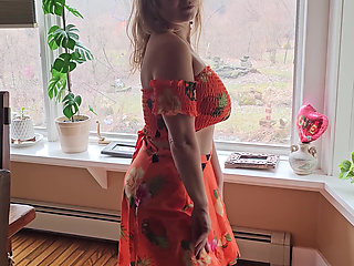 Watch what MOMMY likes to do when She is at Home Alone