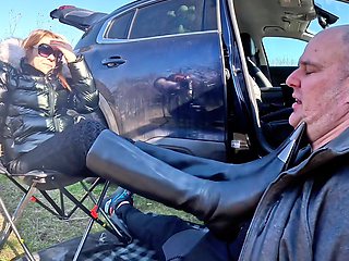 Lick These Delicious Boots My Slave My