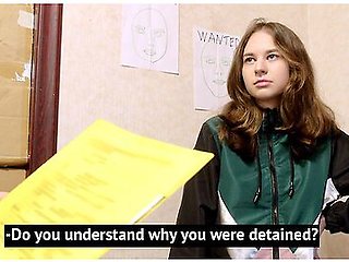 A Beautiful Slut Was Caught Stealing Chips