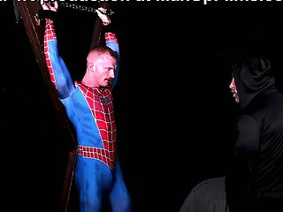 Dominant Gay Rubs Bound Gay Cock