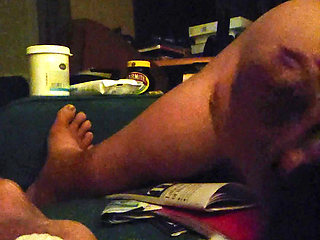 Late night wanking session - slo mo
