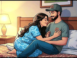 Horny Indian Aunty Seduces Young Delivery Boy at Home