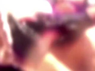 Fingering his slave's twat until it creams