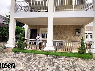 The Gardener with the Giant African Cock