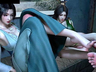 Temptress Goddess Glow: Virtual Curves - 3D Animation Hentai