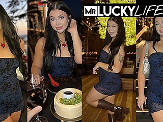 Mrluckylife movie with fiery Holly Day from Mr Lucky Life