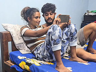 Indian Stepsister Caught Watching Porn - Hardcore Fucking with Big Natural Tits