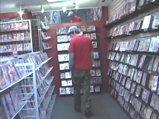 Straight solo in the room in the sex shop