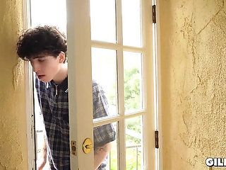 Granny Ruby Lynne Fucks Young Guy - Big Cock Blowjob & Cum on Tits