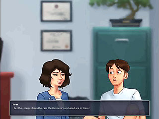 Summertime saga: they got caught fucking in the office ep 198