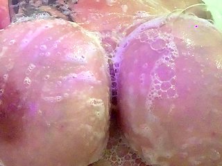 Great Big Boobs On Masturbating Redhead