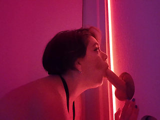 My First Glory Hole, a Horny Experience