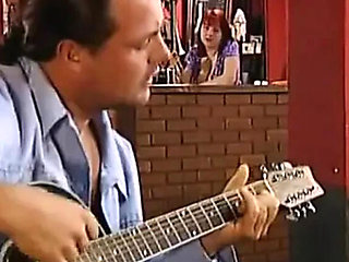 Huge Boobs Redhead Babe Fucks Hard in Music Club