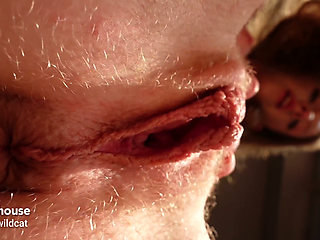 Masturbation From Below Closeup