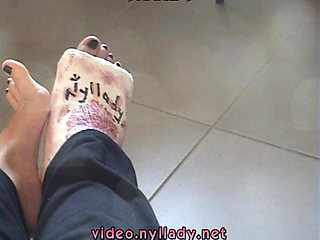 Legcast and...barefoot