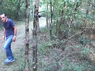 Hot Italian Mature Threesome Outdoor on Grass - Big Tits & Big Ass Fucking HD