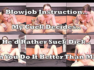 So You Think You Can Suck His Dick Better Than Me?