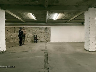 Dominatrix Mistress April - Cell 45, yard exercise