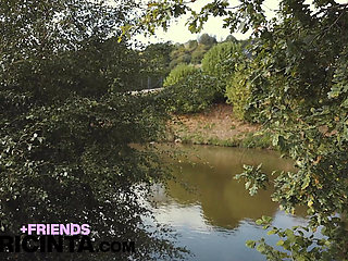 Putri Cinta Having Picnic Exposing Her Naked Body Outside