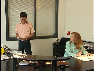Interview with redhead secretary