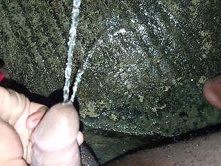 Desi Bhabhi sucks cock after pissing outdoors - Indian homemade sex with big tits and anal