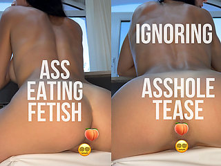Ass Eating POV, Asshole Fetish, Ignoring Fully Nude