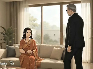 My Wife And My Boss – Mature Indian Babe In HD