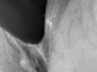 Close up anal toying