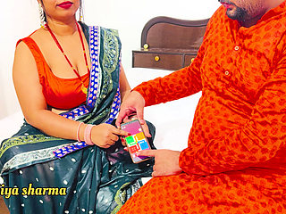 Sasur and bahu ke najayaz sambandh Sex video father-in-law fucked his Bahu When winning In Ludo Game alone in the room