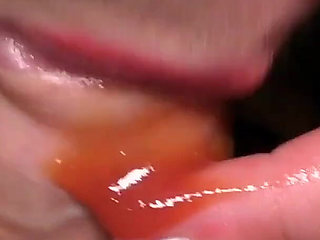 Food Fetish Blow Job in Chicken and Fries and Eat This with Taste