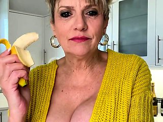 Blonde MILF with Big Boobs Playing Cam Free Porn