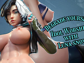 Femdom JOI Idol Worship - Dominated and Humiliated by Luna Snow