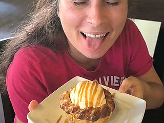 I Take Something Delicious Into My Lovely Mouth