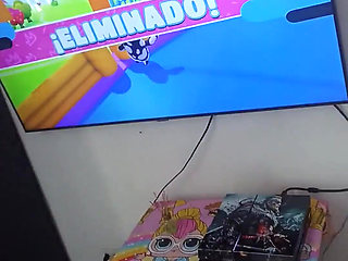 Playing Playstation While My Boyfriend Records Me