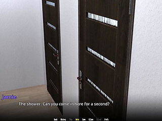 Wvm - Young Brunette Strips and Gives Hard Cock a Hungry Blowjob