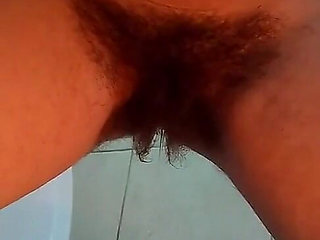 Nude Pee and Open Wide Soaked Dripping Bush